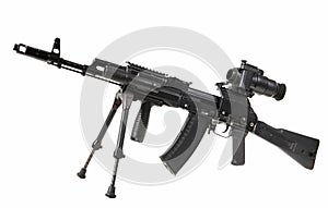 Machine gun Kalashnikov
