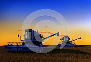 Machine for harvesting