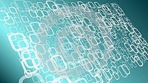 Machine learning abstract background, binary code computer concept cyber security