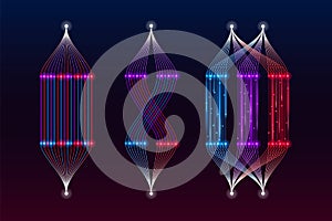 Machine learning algorithm, big data visualization