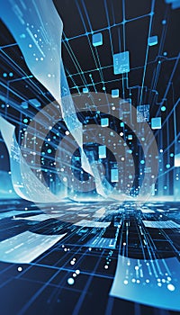 Machine learning algorithms transforming document analysis by extracting data from unstructured formats. Generative AI