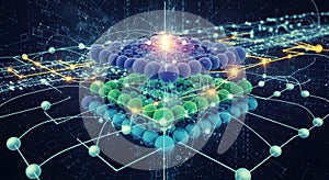 Machine Learning Neural Network - AI Algorithm Visualization with Deep Learning Process