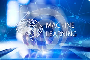 Machine learning technology and artificial intelligence in modern manufacturing.