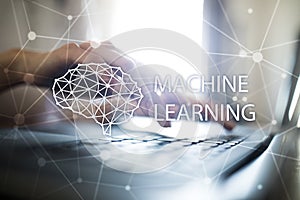 Machine learning technology and artificial intelligence in modern manufacturing.