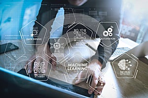 Website designer working digital tablet dock keyboard and computer laptop with smart phone and graphics design diagram on mable d