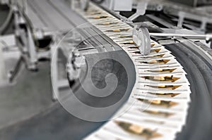 Machine lind for a press in a modern printing factory