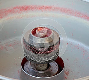 machine for making cotton candy rides-