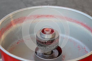 machine for making cotton candy rides-