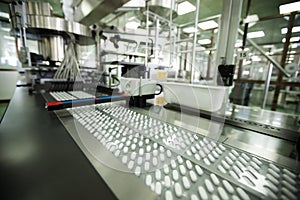 Machine in a pharmaceutical company