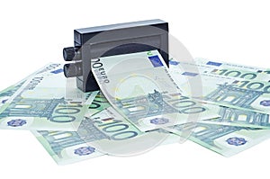 Machine print money