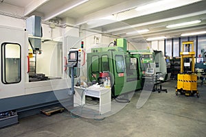 Machine tools with Computer Numerical Control (CNC)