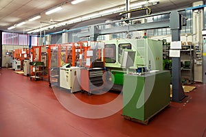 Machine tools with Computer Numerical Control (CNC)