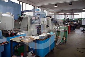 Machine tools with Computer Numerical Control (CNC)