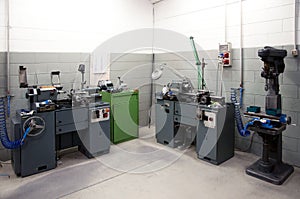 Machine tools with Computer Numerical Control (CNC)