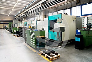 Machine tools with Computer Numerical Control (CNC)