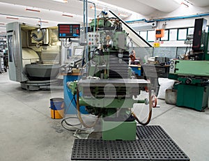 Machine tools with Computer Numerical Control (CNC)