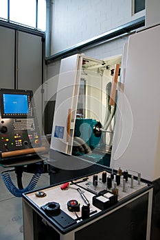 Machine tools with Computer Numerical Control (CNC)