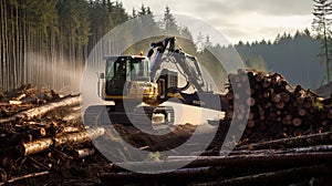 machine tree cutting