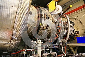 Machine turbine in oil and gas plant for drive compressor unit for operation.