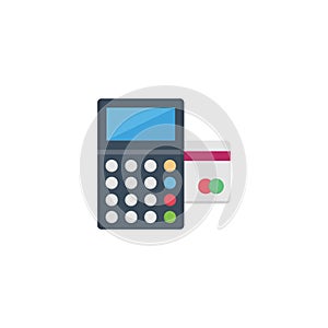 Machine vector flat colour icon