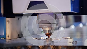 Machine Weld Laser Cut Circuit Boards Closeup