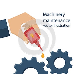 Machinery maintenance vector