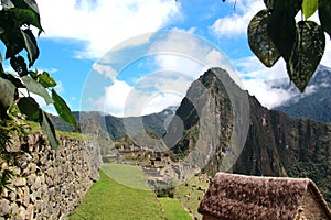 Machu Picchu, ancient Inca city, one of the most precious treasures of Peru. Means old mountain, a tourist destination considered