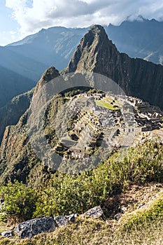 Machu Picchu, Andes, Peru photo