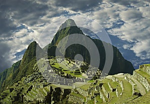 Machu-Picchu city in Peru