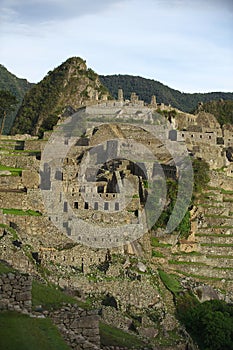 Machu Picchu, common view.