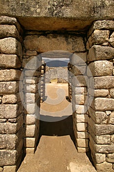 Machu Picchu Doorway