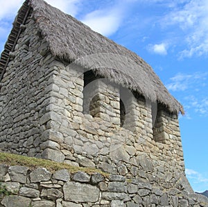 Machu Picchu guardhouse photo