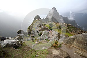 Machu Picchu, The inca ruin of Peru