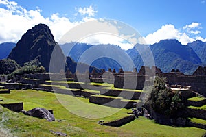 Machu Picchu, Incan Citadel in Peru