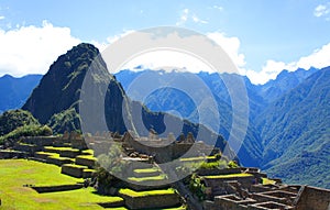 Machu Picchu, Incan Citadel in Peru