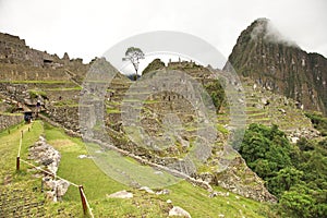Machu Picchu  is  the lost city of the Incas located in the Cusco Region of southern Peru