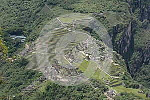Machu Picchu - the lost city of the Incas, Peru.