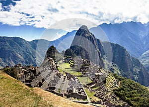 Machu Picchu Lost city of Inkas, new world wonder