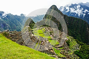 Machu Picchu, One of the New Seven Wonders of the World in Peru