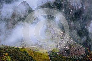 Machu Picchu panorama