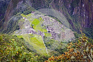 Machu Picchu panorama