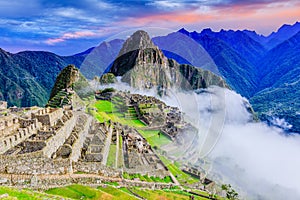 Machu Picchu, Peru.