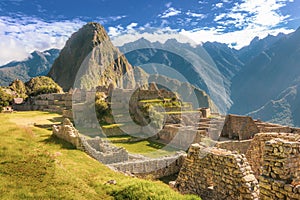 Machu Picchu, Peru - Early Morning View of Machu Picchu