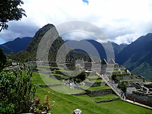 Machu Picchu in Peru photo