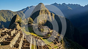 Machu Picchu in Peru photo