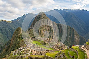 Machu Picchu in Peru is one of the New Seven Wonders of the World