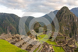 Machu Picchu in Peru is one of the New Seven Wonders of the World