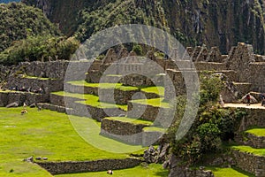 Machu Picchu in Peru is one of the New Seven Wonders of the World