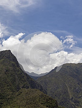 Machu Picchu, Peru - Ruins of Inca Empire city and Huaynapicchu Mountain, Sacred Valley