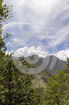 Machu Picchu, Peru - Ruins of Inca Empire city and Huaynapicchu Mountain, Sacred Valley